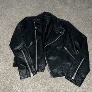 Leather jacket